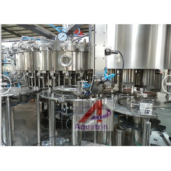 2.2kw 24000BPH Soft Drink Filling Equipment Dia 50mm Beverage Bottle Filling Machine