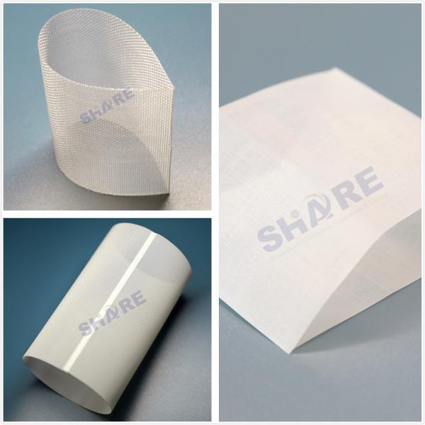 PP Filter Mesh Micro Tubes Rectangles Segment Один конец запечатанный Два открытых конца