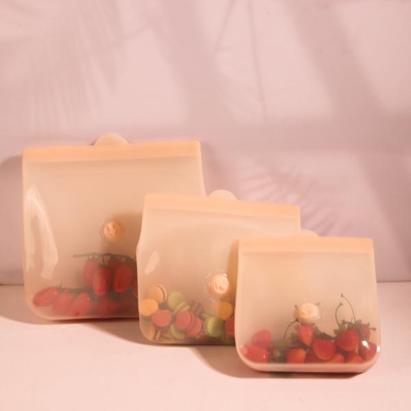 Многоразовые мешки для хранения пищи Без BPA Силиконовые сэндвичные мешки Многоразовые литровые мешки для морозильной камеры Для посудомоечной микроволновой печи