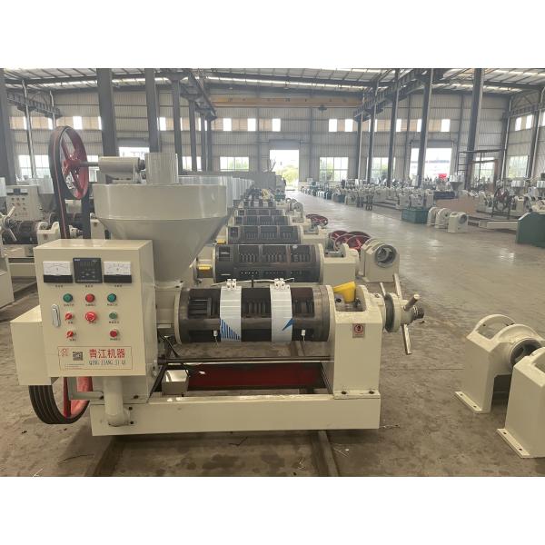 Electrical Heating Sunflower Spiral Oil Pressing Automatic Screw 15hp Oil Mill