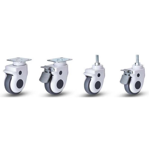 Hospital Equipment 100mm Castor Wheels 4 Inch Swivel Casters