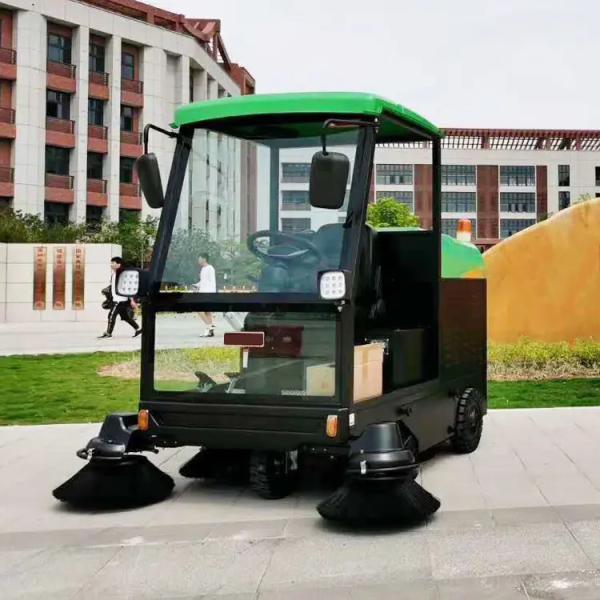 DQS19B 74.8 inch clean width Semi-enclosed Ride-on Floor Sweeper
