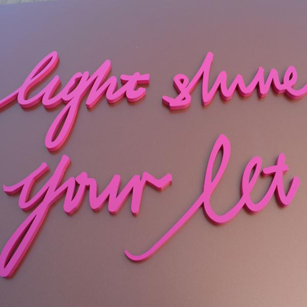 Advertising Signboard LED Letter Signage 3D Luminous Acrylic Words