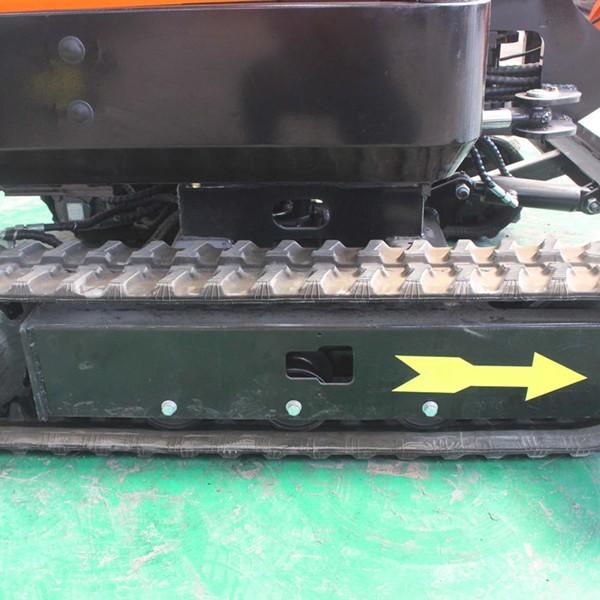 Municipal Engineering 1.7 Ton Mini Excavator Crawler SGS Certification
