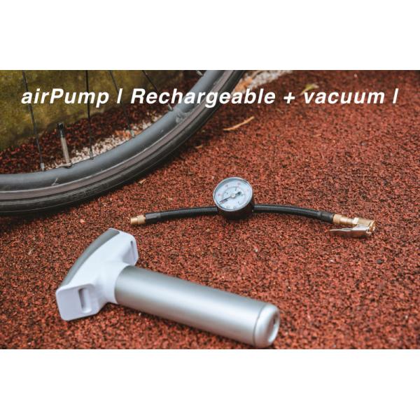 Incluído o manômetro para automóveis e bicicletas elétricas com bomba portátil de compressor de ar