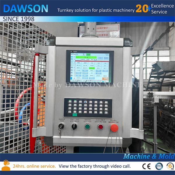 Versatile Wide Mouth HDPE Canister Blow Molder Extrusion Blow Molding Machines for Household Chemicals