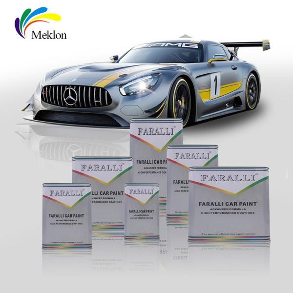 Горячая продажа акриловая автомобильная краска Жидкие автомобильные краски Керамическое покрытие Чистая белая автомобильная краска