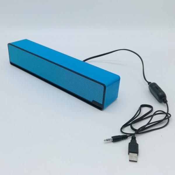 стерео 2,0 Soundbar диктора компьютера 3.5mm ВСПОМОГАТЕЛЬНЫЙ связанный проволокой для ПК Labtop