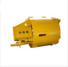 Clean Out Drilling Bucket 800-1500mm Barrel Length With Straight Guide Plate
