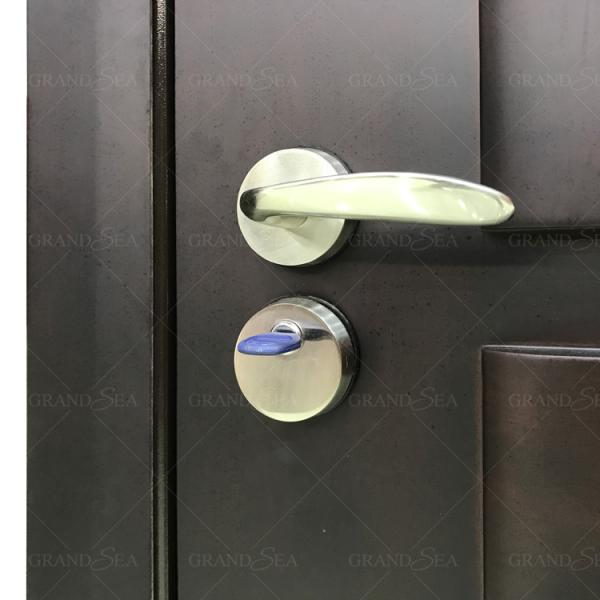 Italian Style Wooden Armoured Security Steel Door for Home