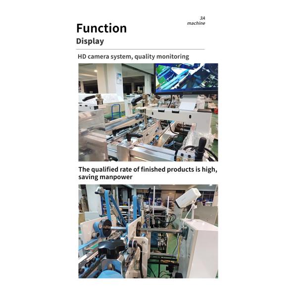 Скорость автоматического папного клея LSX для бумажной карточки Бумага 250g-650g/гофрированная E 300m/min