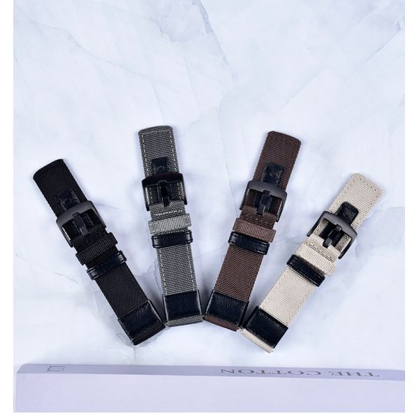Classic Adjustable Nylon Strap · Customizable Logo