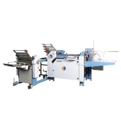 Máquina automática da dobradura da brochura, ODM de papel do OEM da máquina da dobra
