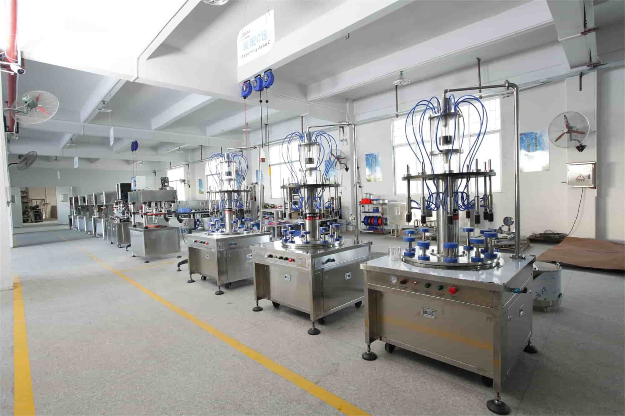Semi Automatic Four Wheel Screw Capping Machine Pump Bottle Jar Lid Capper