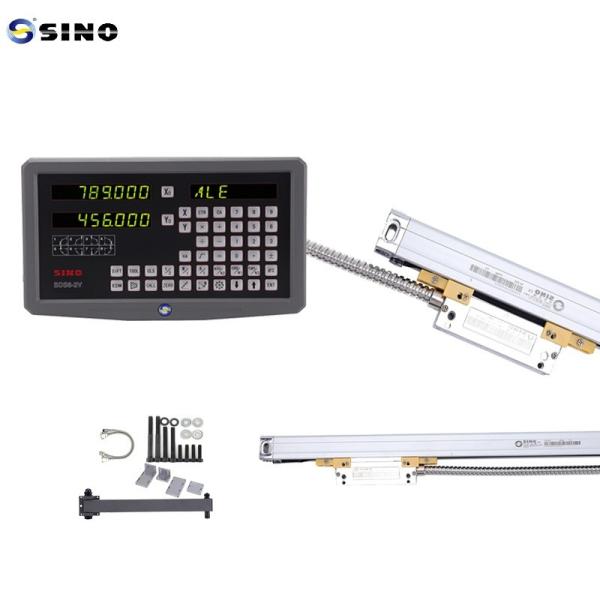 SDS6-2V Lectura digital pantalla LED SINO 2 Eje Sistema DRO 60Hz para el torno de fresado