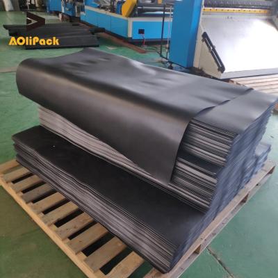 folha de deslizamento plástica do HDPE do preto 1500kg de 1.2mm