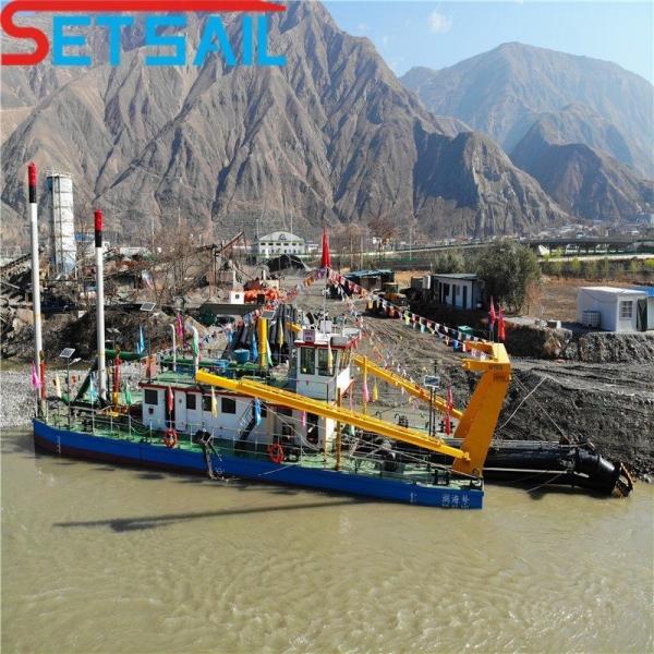 Rexroth Hydraulic Deck Crane Suction Sand Dredging Machinery with Cutter Full Payment