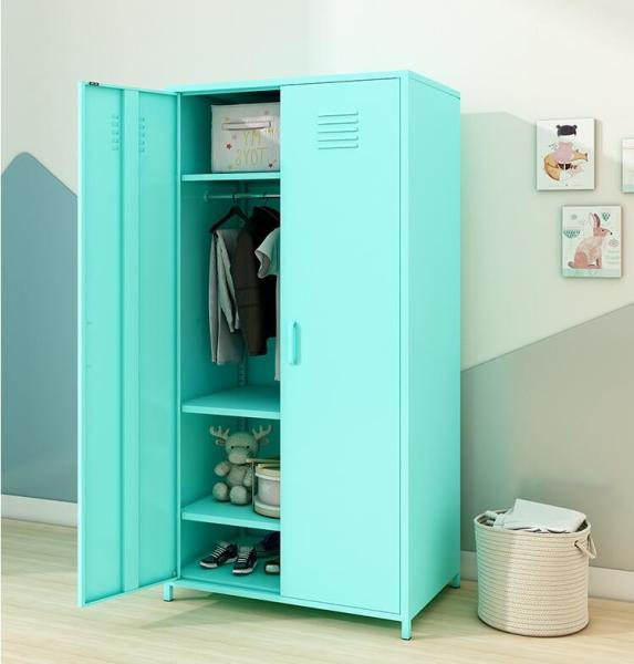 White Armoires 900 Width Metal Wardrobe Cabinet With Feet