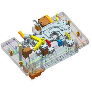 High Pressure Machining Fixture Clamps Customizable Cnc Side Clamps High