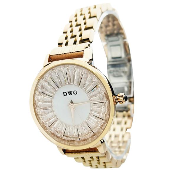 IP gold plating Ladies Waterproof Wristwatch Womens Fashion Watch