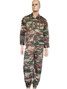 Tactical Tiger Stripe Camo Uniform Set for Outdoor Missions Anti Tearing