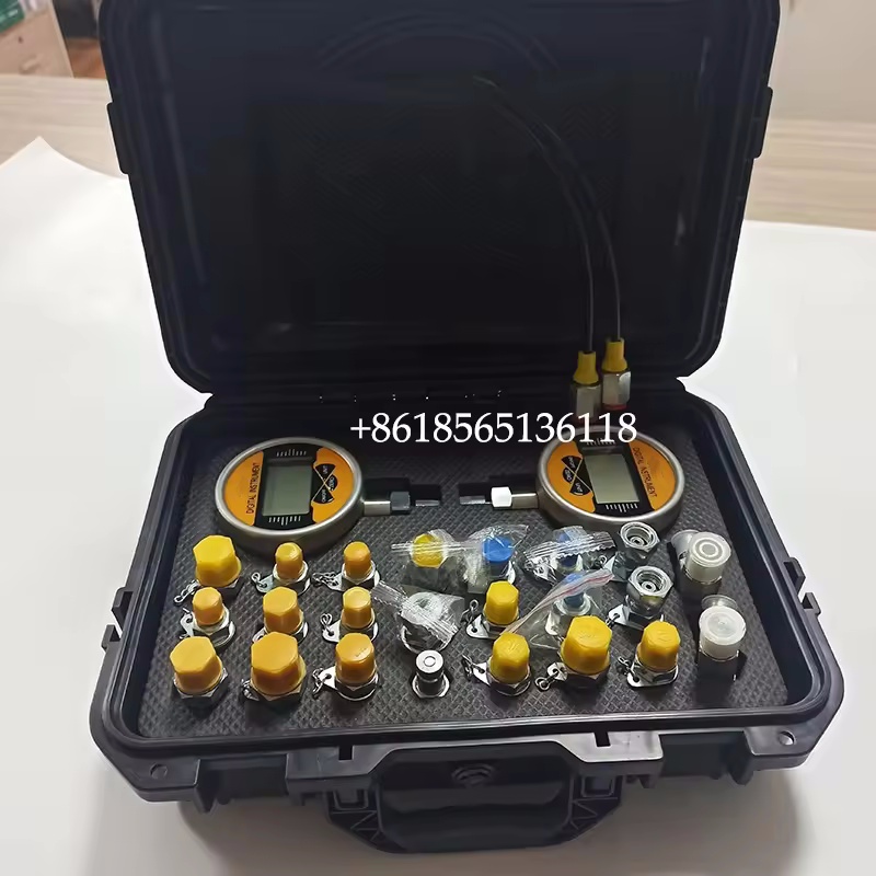 2 Gauges Hydraulic Pressure Gauge Set Diagnostic Test Kits for All Model Device Precision Digital Pressure Gauge