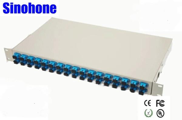 Portable Fiber Optic Splitter High Performance 16 Core SMC High Durability