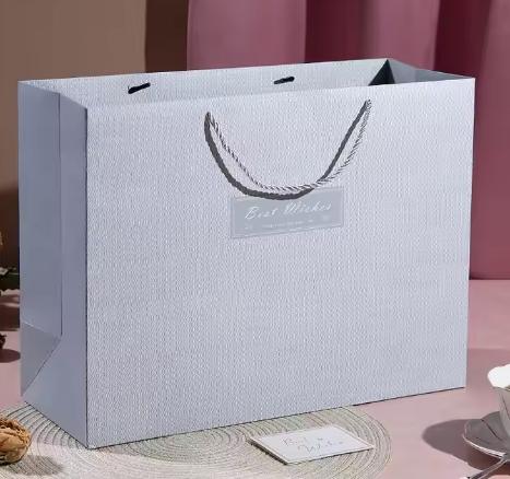 Custom Luxury Brown Kraft Paper Bags for Jewelry Shops