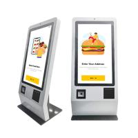 machine terminale d'écran tactile d'affichage à cristaux liquides du Tableau 24inch d'individu de service de kiosque de paiement de bureau capacitif de position pour commander les aliments de préparation rapide