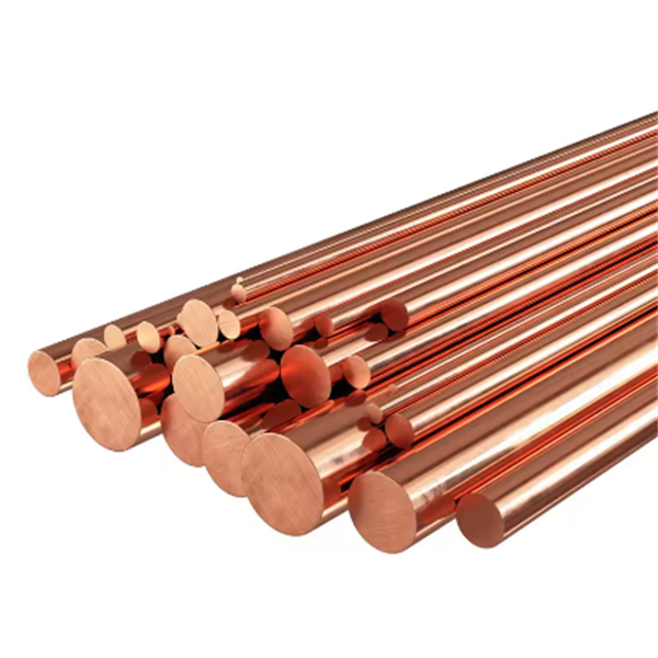 Solid Copper Rod C1100 99.99% Pure Copper Rod Customized C101 Copper Bar