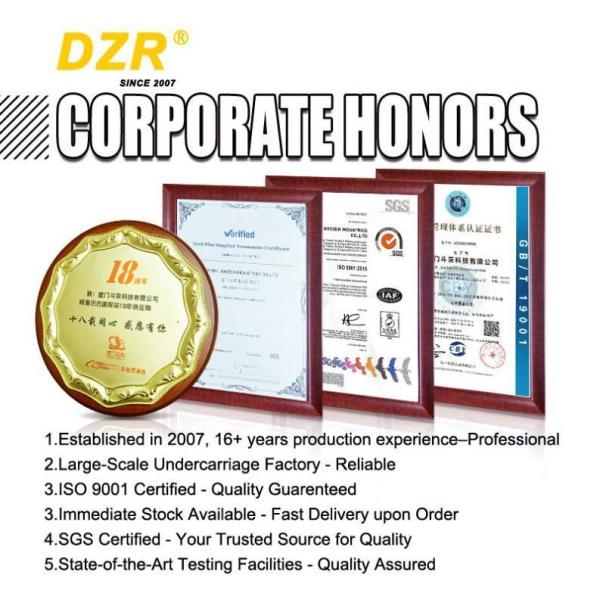 Zl50cn Peças dentárias de escavadeira com dureza HRC47-60 em Dentes de balde amarelo