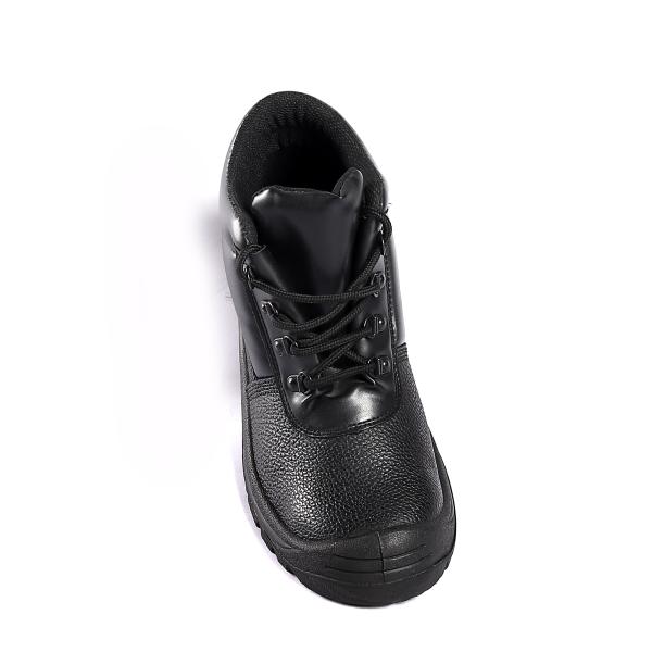 Shengjie Steel Midsole Genuine Leather Upper Embossed Cow Leather for Comfortable Footwear Safety Shoes