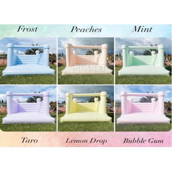 Замка прыжка товарного сорта используемый свадебным банкетом надувной замок белого раздувной для свадьбы