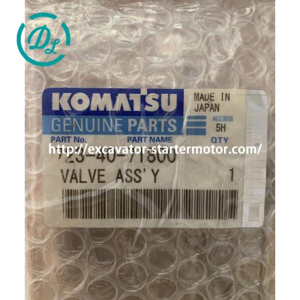 723-40-71800 Pressure Relief Pilot Valve 723-40-71102 Excavator PC200-7