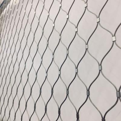 3.0mm 4.0mm Stainless Steel Mesh Netting , Flexible Outdoor Aviary Netting