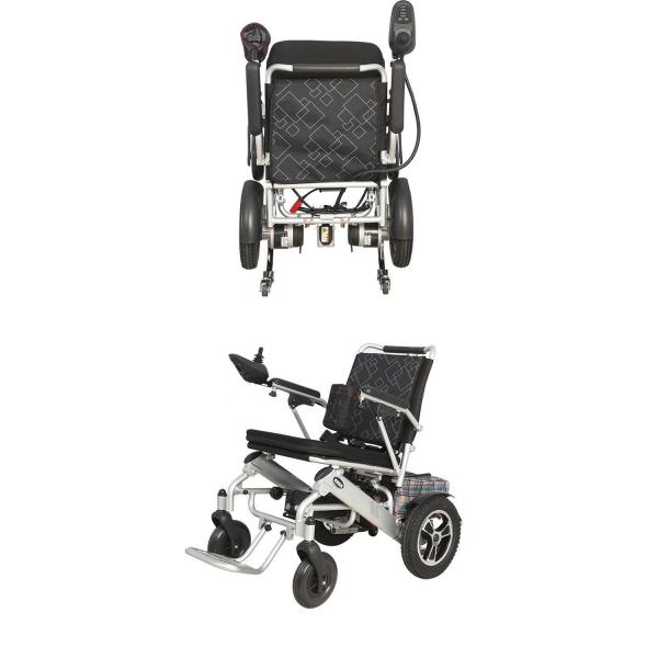 Disabled Light Folding Electric Wheelchair Elderly Electric Travel Wheelchair 950*600*930mm