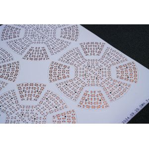 Double Layer Flexible Circuit Boards with Fire Protection Level V0 and