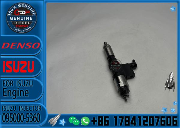 Inyector de combustible de ferrocarril común 095000-5360 095000-5361 8-97602803-0 8-97602803-1 para Isuzu 7.8L 6HK1 para denso