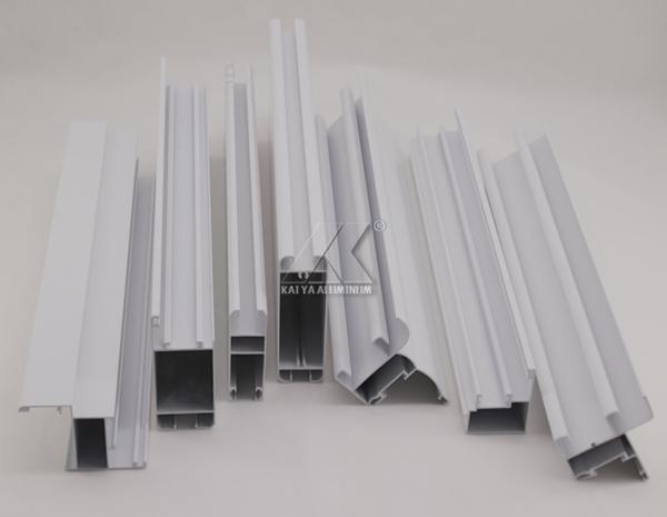 Powder Coating Extrusion Aluminium Sliding Door Profiles T3 Temper