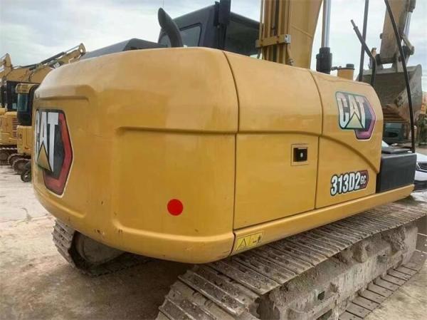 Excavateur de chats d'occasion de haute performance 313D2GC Caterpillar Excavateur de 13 tonnes