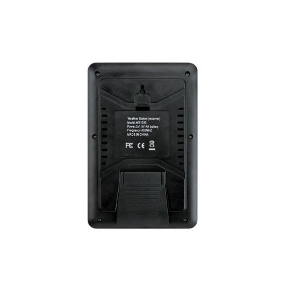1.8KG Wireless Solar Station For Indoor Temperature Range 0 To 50 ° C WS1030 433mhz