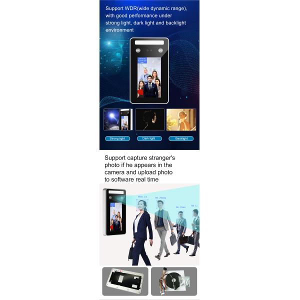Цвет системы IP67 распознавания лиц шкафа шкафчика цифров биометрический металлический серебряный