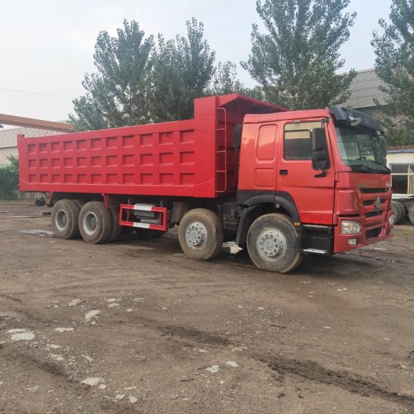                  Used Dump Truck HOWO 375 8*4 Rhd, Used Right Hand Drive HOWO 371 12 Wheels Secondhand Sinotruk China Brand             