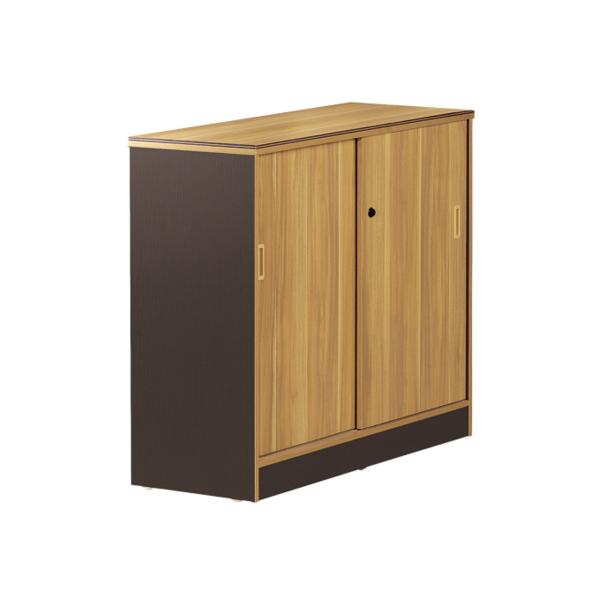 Melamine Laminated Office File Cabinets Sliding Door Design OEM Welcomed