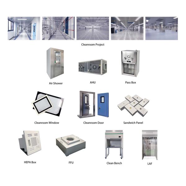 Negative Pressure Weighing Fume Hood Custom Size Filter 99.99% 0.3um