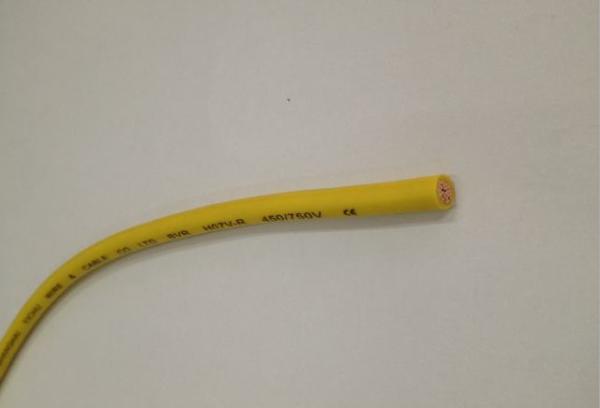 PVC hook-up wire as internal wiring of electrical appliance RV/BV/BVR