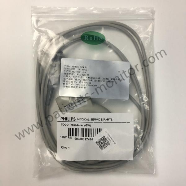 Pin Fetal PN 989803174941 de TOCO Transducer Probe 6 do monitor de philip Goldway CTG7