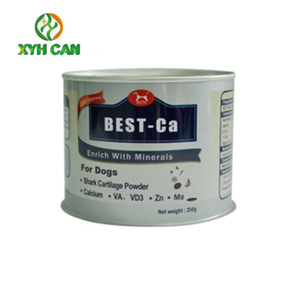 Commercial Tin Gift Box Easy Open End / Metal Cookie Tins CMYK  Printing