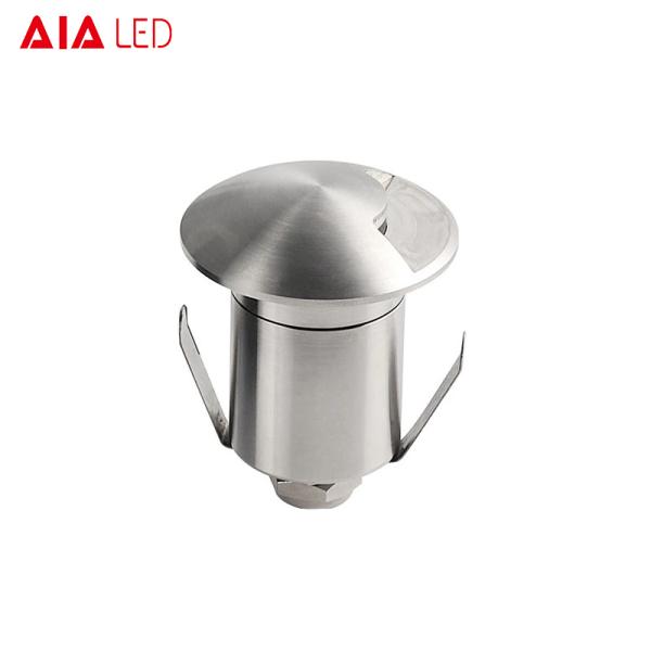 Stainless steel 4 Ways 3W 42mm LED underground light/led underground lamps for villa outdoor stair use