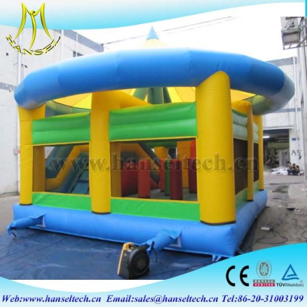 Hansel top quality tiger china inflatable bouncy castle sport game